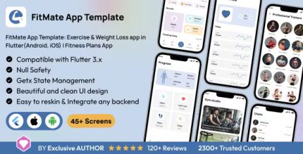 Fitmate app template exercise weight loss app in flutter android ios .jpg