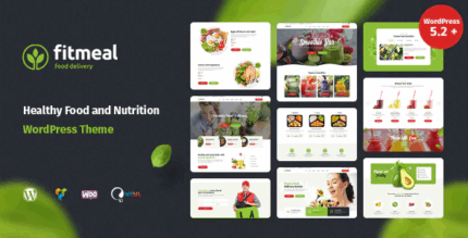 Fitmeal healthy food delivery and diet nutrition wordpress theme codermarket.png