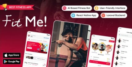 Fitness app react native gym app frontend laravel backend codermarket.jpg