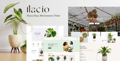 Flacio plants shop woocommerce theme codermarket.png