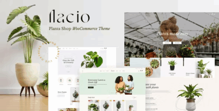 Flacio plants shop woocommerce theme codermarket.png