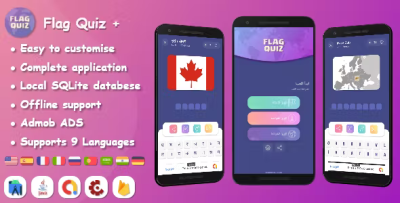 Flags quiz guess the flag multi languages codermarket.png