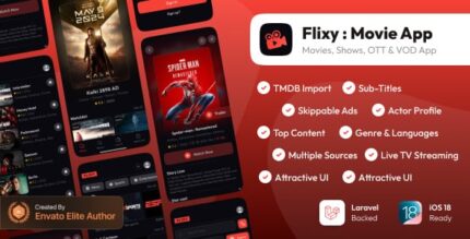 Flixy ios movie app series live tv video streaming app netflix clone .jpg