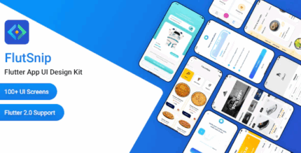 Flutsnip ui kit in flutter codermarket.png