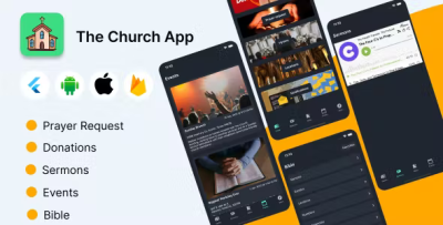 Flutter church app the church app codermarket.png