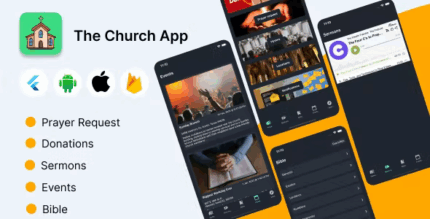 Flutter church app the church app codermarket.png