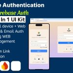Flutter firebase 4 in 1 ui kit authentication social login for any app .jpg