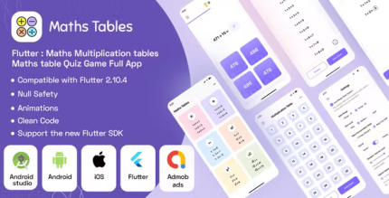 Flutter math multiplication table math quiz game full app with admob ready.png