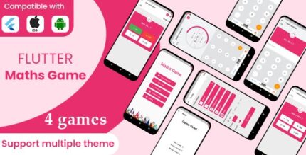 Flutter maths games 4 in 1 with admob ready to publish template codermarket.jpg