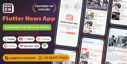Flutter news app android ios with admin panel codermarket.jpg