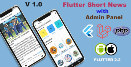 Flutter news in briefs for android and ios with admin panel codermarket.png