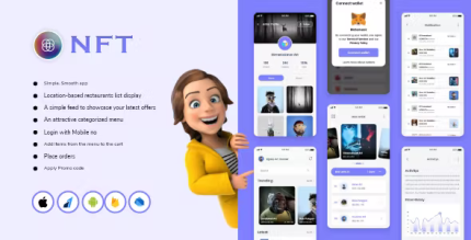 Flutter nft market place ui kit 210 support codermarket.png