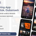 Flutter video sharing app like tiktok dubsmash clone acoustic codermarket.png
