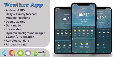 Flutter weather app for android ios codermarket.png
