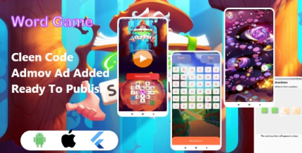 Flutter word game with admob ad android ios codermarket.png