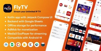 Fly tv multi channel ip tv streaming app codermarket.jpeg