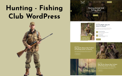 Foera hunting and fishing club wordpress theme.png