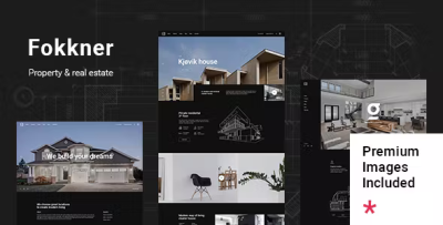 Fokkner real estate and property theme codermarket.png