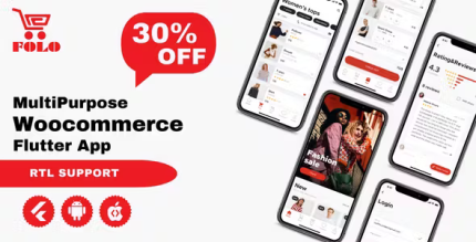 Folo flutter app for woocommerce codermarket.png
