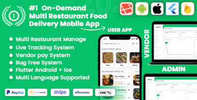 Food delivery multiple restaurants food delivery flutter app mealup .png