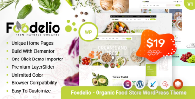 Foodelio organic food store wordpress theme codermarket.png