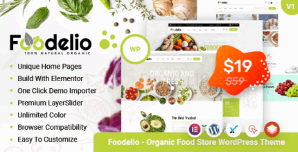 Foodelio organic food store wordpress theme codermarket.png