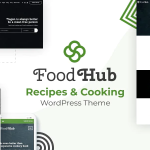 Foodhub recipes wordpress theme codermarket.png