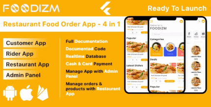 Foodizm restaurant food ordering app in flutter customer restaurant .png
