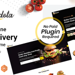 Foodota online food delivery wordpress theme codermarket.png