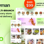 Foodyman single multi branch restaurant grocery food ordering .png