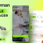 Foodyman single restaurant with branches vendor app ios android .jpeg