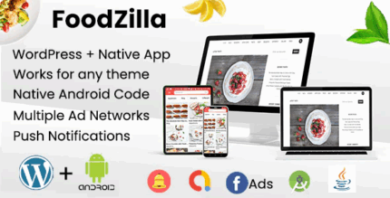 Foodzilla wordpress android app recipes app with wordpress backend .png