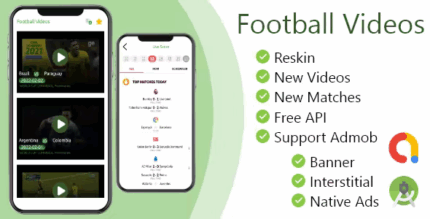 Football videos odds comparison and live score app admob codermarket.png