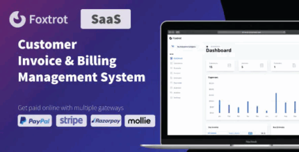 Foxtrot saas customer invoice and expense management system codermarket.png