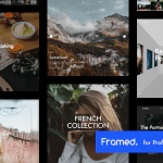 Framed photography portfolio wordpress codermarket.png