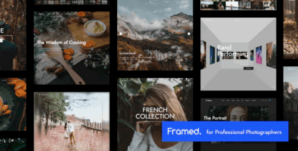 Framed photography portfolio wordpress codermarket.png