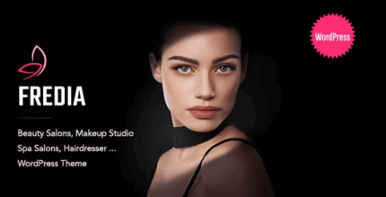 Fredia makeup artist wordpress theme codermarket.png