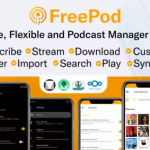 Freepod v10 easy to use and flexible podcast manager and player admob .png