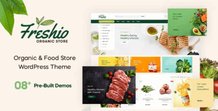Freshio organic food store wordpress theme codermarket.png