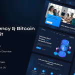 Frinex blockchain cryptocurrency bitcoin elementor template kit .png