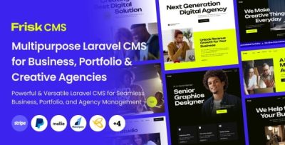 Frisk multipurpose laravel cms for business portfolio creative agencies.jpg