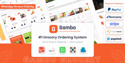 Gambo online grocery ordering system whatsapp order codermarket.png