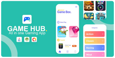 Game hub all in one game app codermarket.png