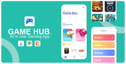 Game hub all in one game app codermarket.png