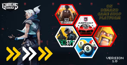 Gamers arena digital online game store game top up voucher gamer id.png