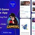 Gamers arena on demand game shop cross platform mobile application .jpeg