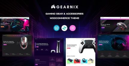 Gearnix gaming gear accessories tailwind css woocommerce theme codermarket.jpg