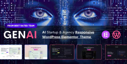 Gen ai ai agency technology startup elementor wordpress theme codermarket.jpg