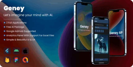Geney flutter ai image generator codermarket.png