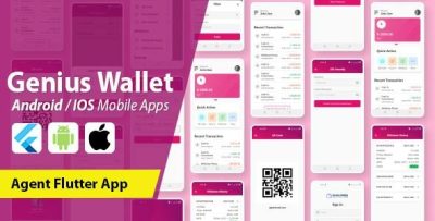 Genius wallet agent flutter app codermarket.jpeg